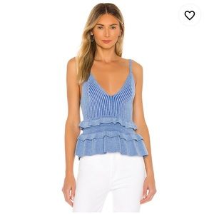 BCBGeneration Knit Top in Bright Cobalt